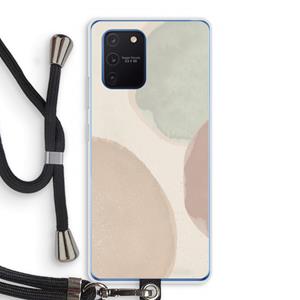 CaseCompany Geo #8: Samsung Galaxy Note 10 Lite Transparant Hoesje met koord