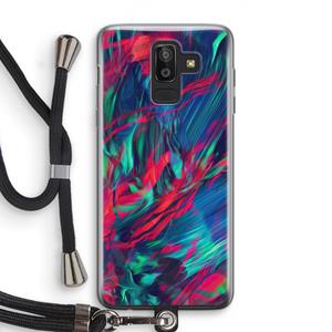 CaseCompany Pilgrims Of The Sea: Samsung Galaxy J8 (2018) Transparant Hoesje met koord