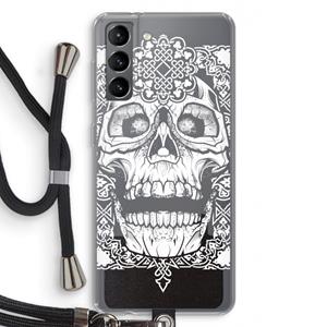 CaseCompany Seek & Destroy: Samsung Galaxy S21 Transparant Hoesje met koord