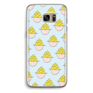 CaseCompany Citroenen: Samsung Galaxy S7 Edge Transparant Hoesje