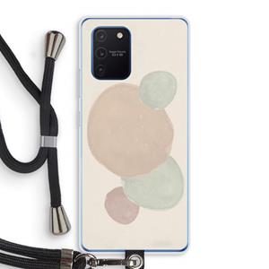 CaseCompany Geo #9: Samsung Galaxy Note 10 Lite Transparant Hoesje met koord
