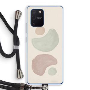 CaseCompany Geo #10: Samsung Galaxy Note 10 Lite Transparant Hoesje met koord