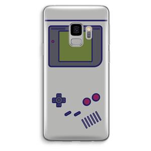 CaseCompany Game On: Samsung Galaxy S9 Transparant Hoesje