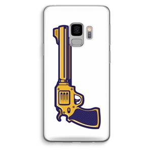 CaseCompany Pew Pew Pew: Samsung Galaxy S9 Transparant Hoesje
