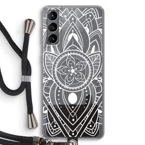 CaseCompany It's Complicated: Samsung Galaxy S21 Transparant Hoesje met koord