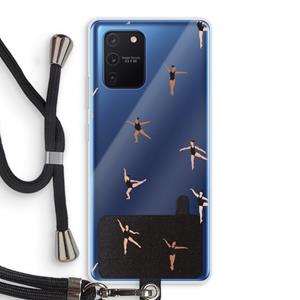 CaseCompany Dancing #1: Samsung Galaxy Note 10 Lite Transparant Hoesje met koord
