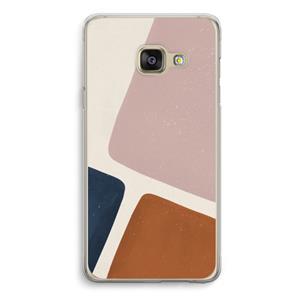CaseCompany Geo #2: Samsung A3 (2017) Transparant Hoesje