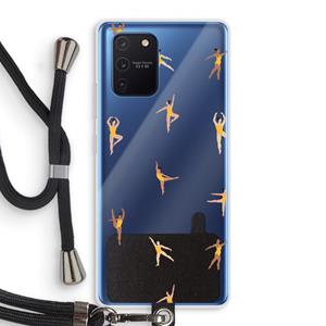 CaseCompany Dans #2: Samsung Galaxy Note 10 Lite Transparant Hoesje met koord