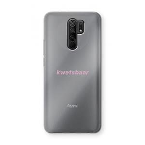 CaseCompany kwetsbaar: Xiaomi Redmi 9 Transparant Hoesje