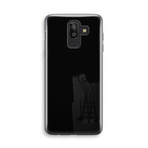 CaseCompany Musketon Painter: Samsung Galaxy J8 (2018) Transparant Hoesje
