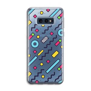 CaseCompany 8-bit N°8: Samsung Galaxy S10e Transparant Hoesje