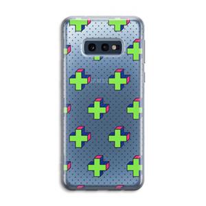 CaseCompany 8-bit N°10: Samsung Galaxy S10e Transparant Hoesje