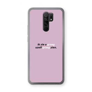 CaseCompany uzelf graag zien: Xiaomi Redmi 9 Transparant Hoesje