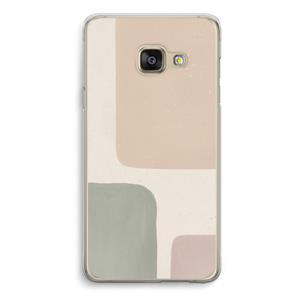 CaseCompany Geo #7: Samsung A3 (2017) Transparant Hoesje