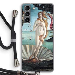 CaseCompany Birth Of Venus: Samsung Galaxy S21 Transparant Hoesje met koord