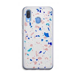 CaseCompany Terrazzo N°6: Samsung Galaxy A40 Transparant Hoesje