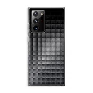CaseCompany Musketon Halftone: Samsung Galaxy Note 20 Ultra / Note 20 Ultra 5G Transparant Hoesje