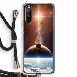 CaseCompany Omicron 2019: Sony Sony Xperia 10 III Transparant Hoesje met koord