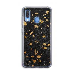 CaseCompany Terrazzo N°7: Samsung Galaxy A40 Transparant Hoesje