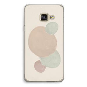 CaseCompany Geo #9: Samsung A3 (2017) Transparant Hoesje