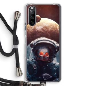 CaseCompany Voyager: Sony Sony Xperia 10 III Transparant Hoesje met koord