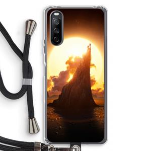 CaseCompany Children of the Sun: Sony Sony Xperia 10 III Transparant Hoesje met koord