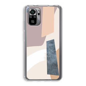 CaseCompany Luca: Xiaomi Redmi Note 10S Transparant Hoesje