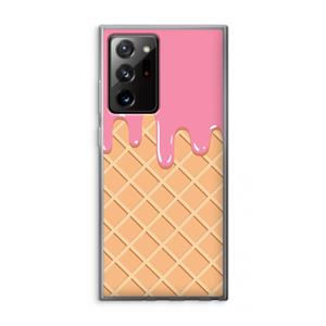 CaseCompany Ice cream: Samsung Galaxy Note 20 Ultra / Note 20 Ultra 5G Transparant Hoesje