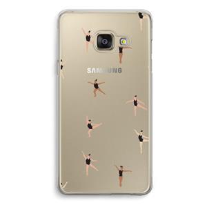CaseCompany Dancing #1: Samsung A3 (2017) Transparant Hoesje