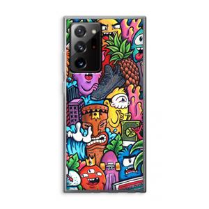 CaseCompany Vexx Mixtape: Samsung Galaxy Note 20 Ultra / Note 20 Ultra 5G Transparant Hoesje