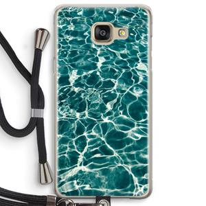 CaseCompany Weerkaatsing water: Samsung Galaxy A5 (2016) Transparant Hoesje met koord