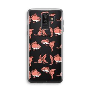 CaseCompany Blub: Samsung Galaxy J8 (2018) Transparant Hoesje