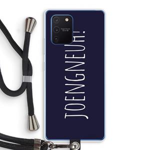 CaseCompany Joengneuh!: Samsung Galaxy Note 10 Lite Transparant Hoesje met koord