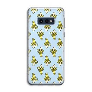 CaseCompany Bananas: Samsung Galaxy S10e Transparant Hoesje