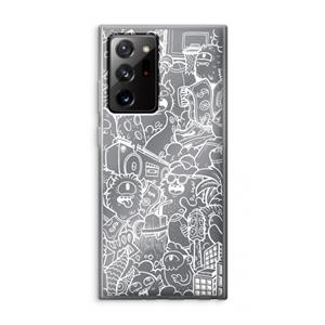 CaseCompany Vexx City #2: Samsung Galaxy Note 20 Ultra / Note 20 Ultra 5G Transparant Hoesje
