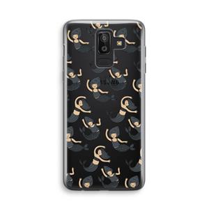 CaseCompany Zeemeermin: Samsung Galaxy J8 (2018) Transparant Hoesje
