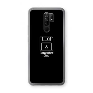 CaseCompany Hello: Xiaomi Redmi 9 Transparant Hoesje