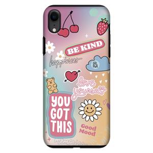 CaseCompany Positivity: iPhone XR Tough Case