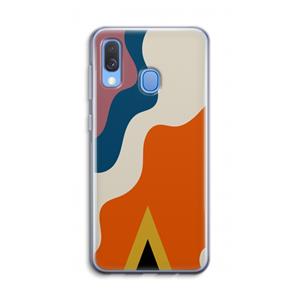 CaseCompany Noor A: Samsung Galaxy A40 Transparant Hoesje