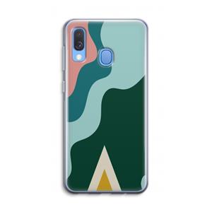 CaseCompany Noor B: Samsung Galaxy A40 Transparant Hoesje