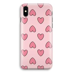 CaseCompany Ondersteboven verliefd: iPhone Xs Volledig Geprint Hoesje