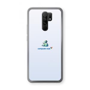 CaseCompany MSN: Xiaomi Redmi 9 Transparant Hoesje