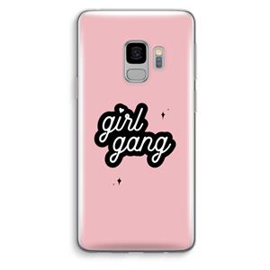 CaseCompany Girl Gang: Samsung Galaxy S9 Transparant Hoesje