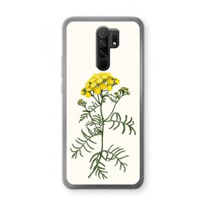 CaseCompany Tansy: Xiaomi Redmi 9 Transparant Hoesje