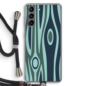 CaseCompany Bast B: Samsung Galaxy S21 Transparant Hoesje met koord