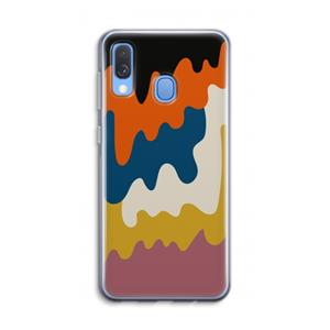 CaseCompany Baar A: Samsung Galaxy A40 Transparant Hoesje