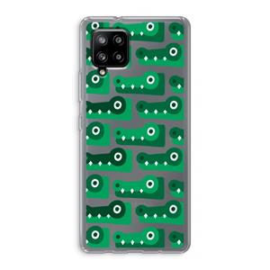 CaseCompany Crocs: Samsung Galaxy A42 5G Transparant Hoesje