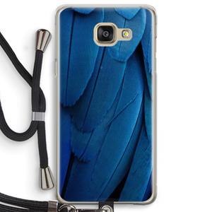 CaseCompany Pauw: Samsung Galaxy A5 (2016) Transparant Hoesje met koord