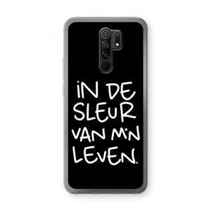 CaseCompany De Sleur: Xiaomi Redmi 9 Transparant Hoesje