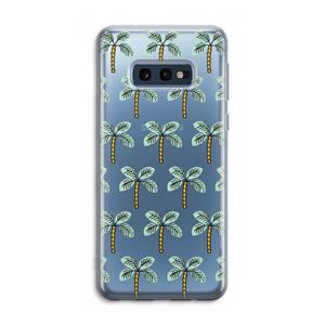 CaseCompany Paradise: Samsung Galaxy S10e Transparant Hoesje
